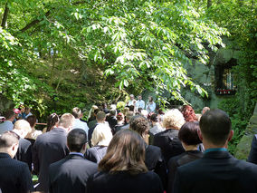 Die Fatima Grotte in Naumburg (Foto: Karl-Franz Thiede)